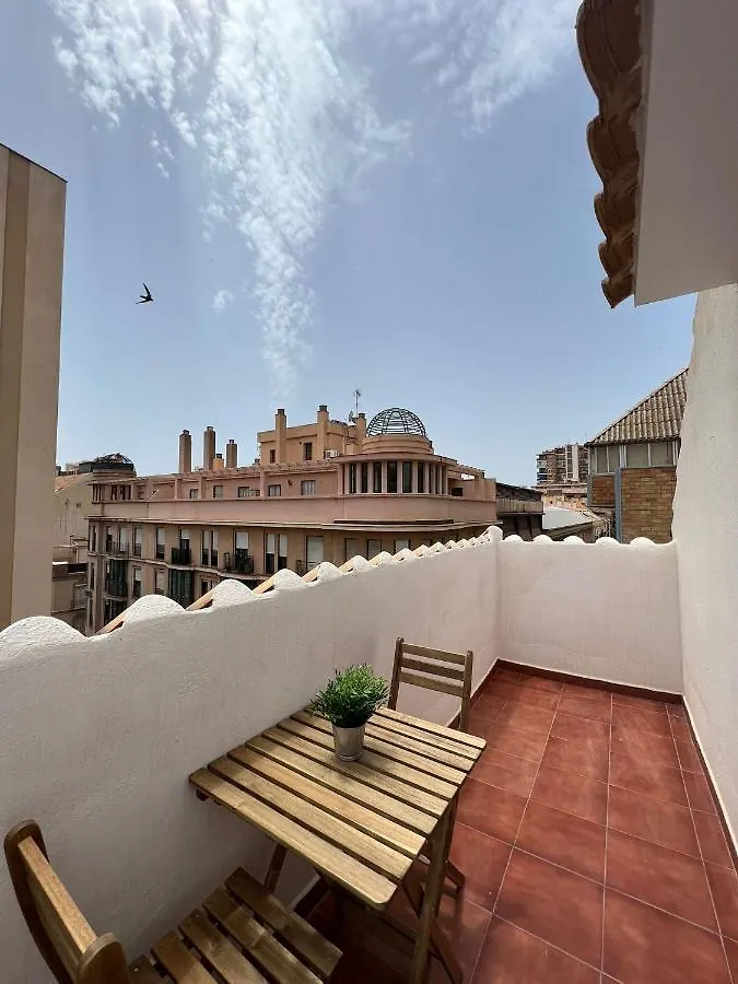 Exclusive Rooftop Soho Malaga Appartamento